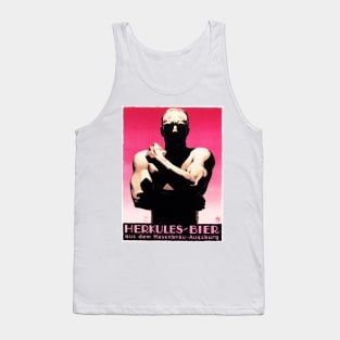 HERKULES BIER by Ludwig Hohlwein Vintage Art Deco German Beer Advertisement Tank Top